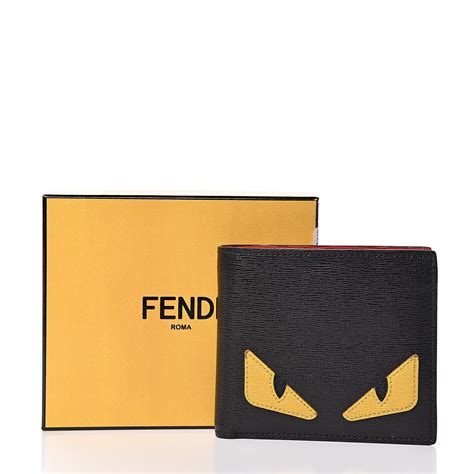 fendi men's wallet eyes